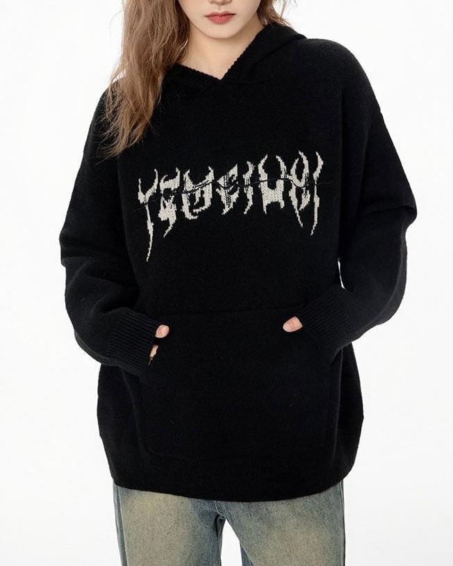 VILZSTUDIOS Centipede textured sweater hoodie from VILZSTUDIOS