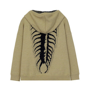 VILZSTUDIOS Centipede textured sweater hoodie from VILZSTUDIOS