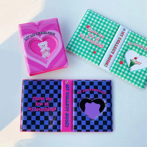 VILZSTUDIOS Aesthetic photo album for storing photocards