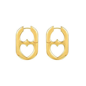 VILZSTUDIOS Stylish mini earrings made of zinc alloy