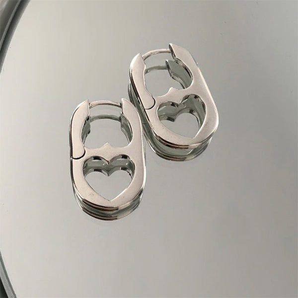 VILZSTUDIOS Stylish mini earrings made of zinc alloy