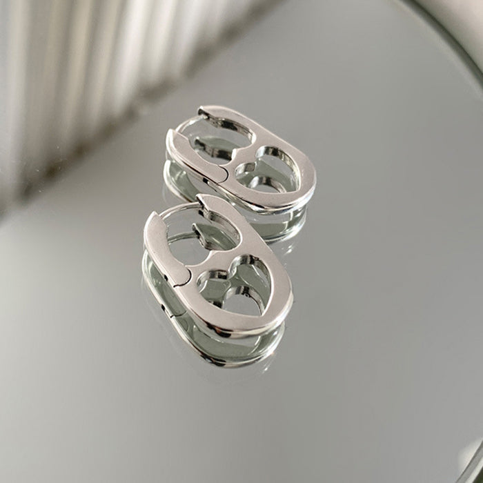 VILZSTUDIOS Stylish mini earrings made of zinc alloy