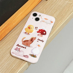 VILZSTUDIOS Cute pets themed iPhone case