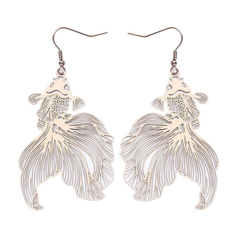 VILZSTUDIOS Goldfish earrings for stylish accessories