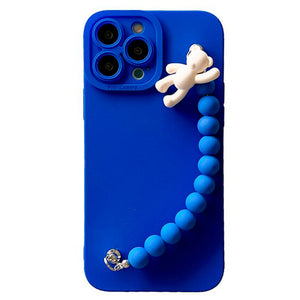 VILZSTUDIOS Stylish phone case with bead chain design