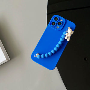 VILZSTUDIOS Stylish phone case with bead chain design