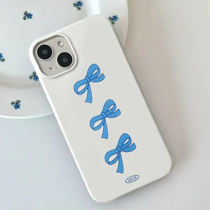 VILZSTUDIOS Stylish phone case with bow pattern design