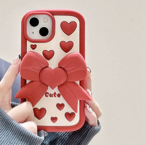 VILZSTUDIOS Stylish phone case with bow design