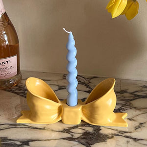 VILZSTUDIOS Ceramic bow shaped candle holder