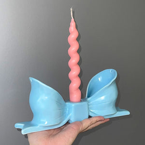 VILZSTUDIOS Ceramic bow shaped candle holder