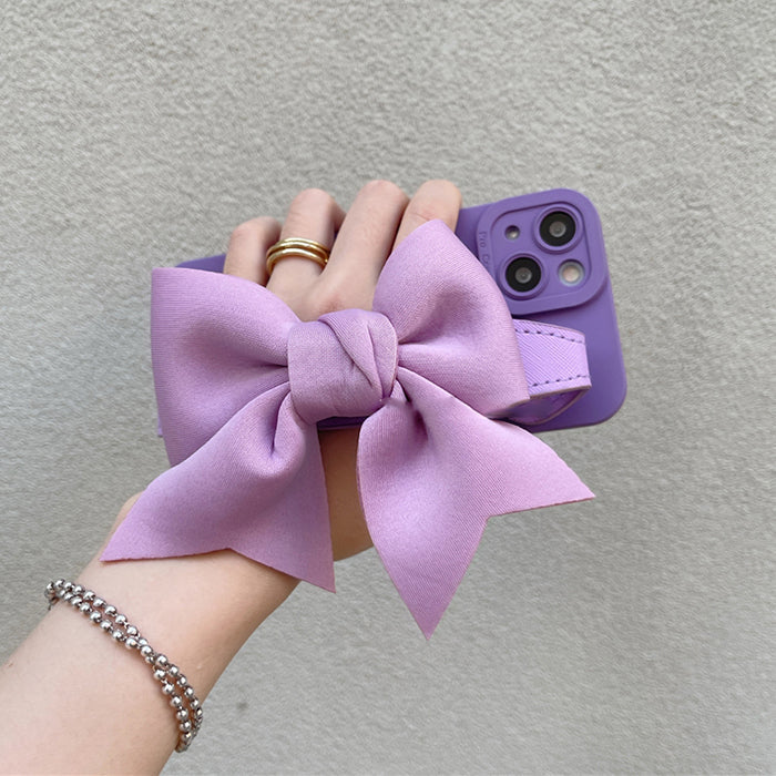 VILZSTUDIOS Stylish bow wristband phone case