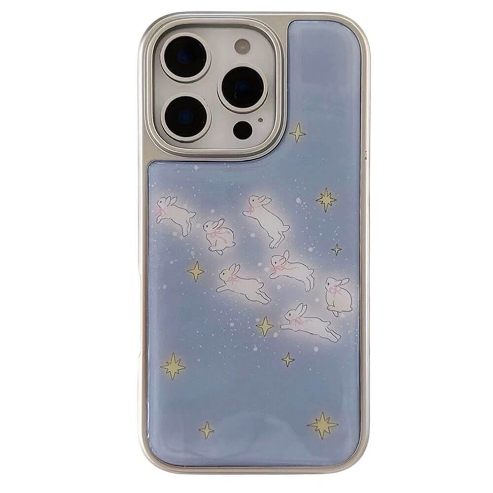 VILZSTUDIOS Stylish Bunny & Stars iPhone Case