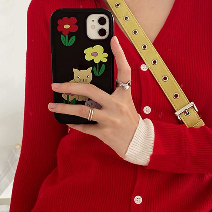 VILZSTUDIOS Cute floral phone case for iPhone