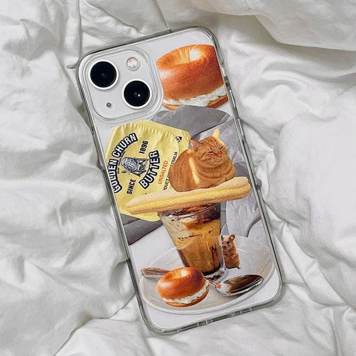 VILZSTUDIOS Stylish iPhone case featuring a cat design