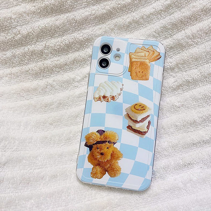 VILZSTUDIOS Stylish iPhone case with checkerboard design