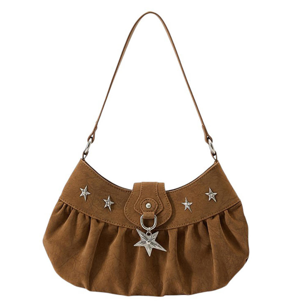 VILZSTUDIOS Stylish dumpling shoulder bag with star charm