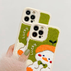 VILZSTUDIOS Duck embroidery phone case for iPhone