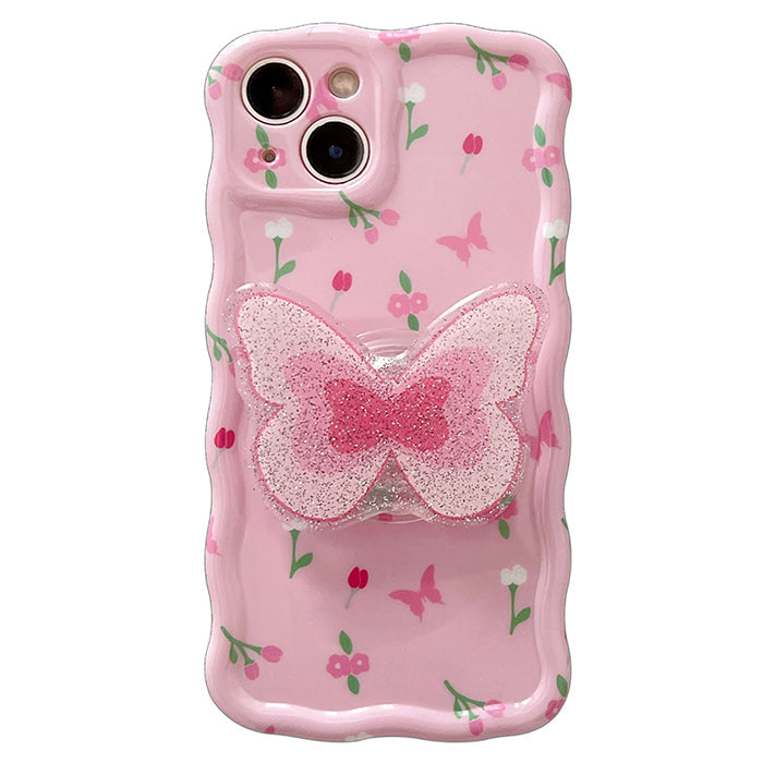 VILZSTUDIOS Floral butterfly themed iPhone case