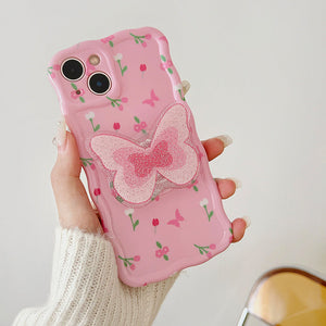 VILZSTUDIOS Floral butterfly themed iPhone case