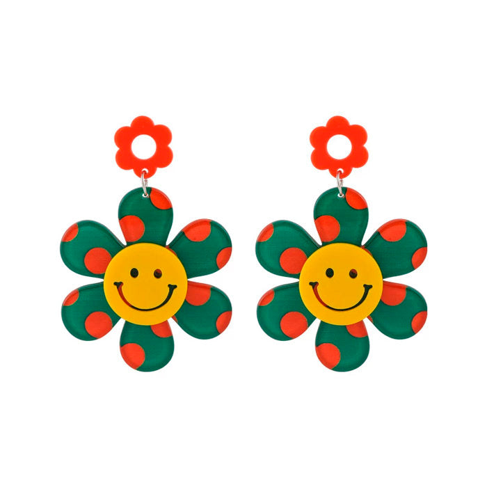 VILZSTUDIOS Floral earrings for stylish accessorizing