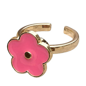 VILZSTUDIOS Floral spinning ring for anxiety relief and focus