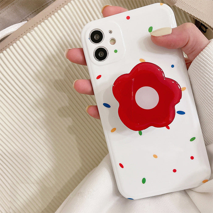 VILZSTUDIOS Floral holder phone case for iPhone