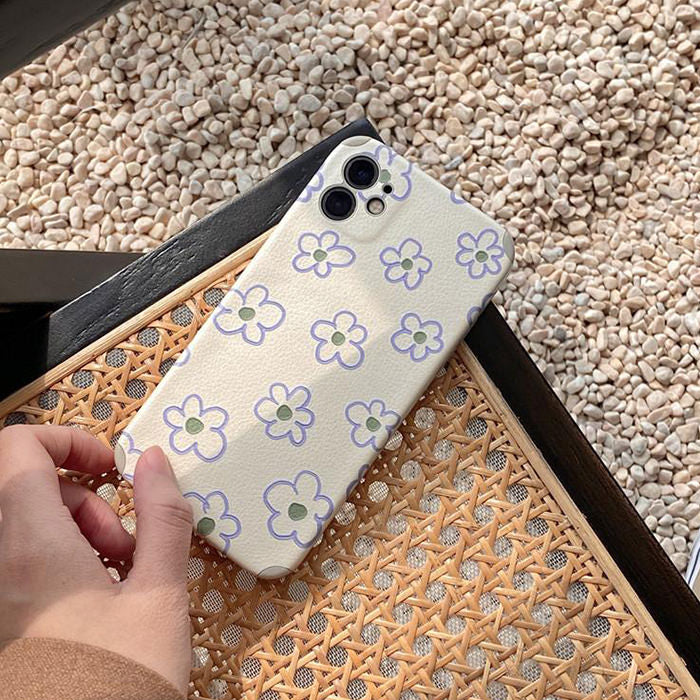 VILZSTUDIOS Floral pattern phone case for stylish protection
