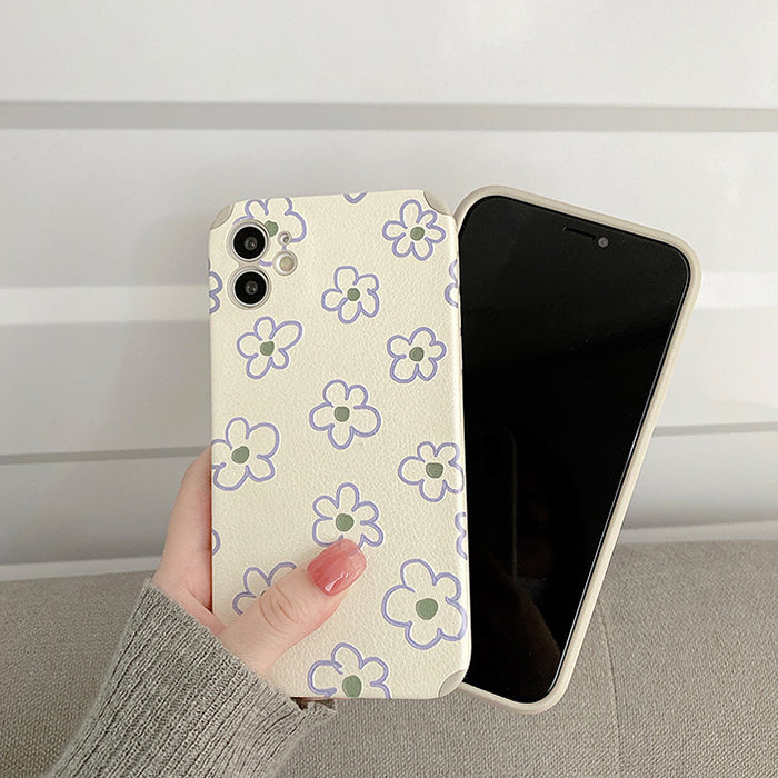 VILZSTUDIOS Floral pattern phone case for stylish protection