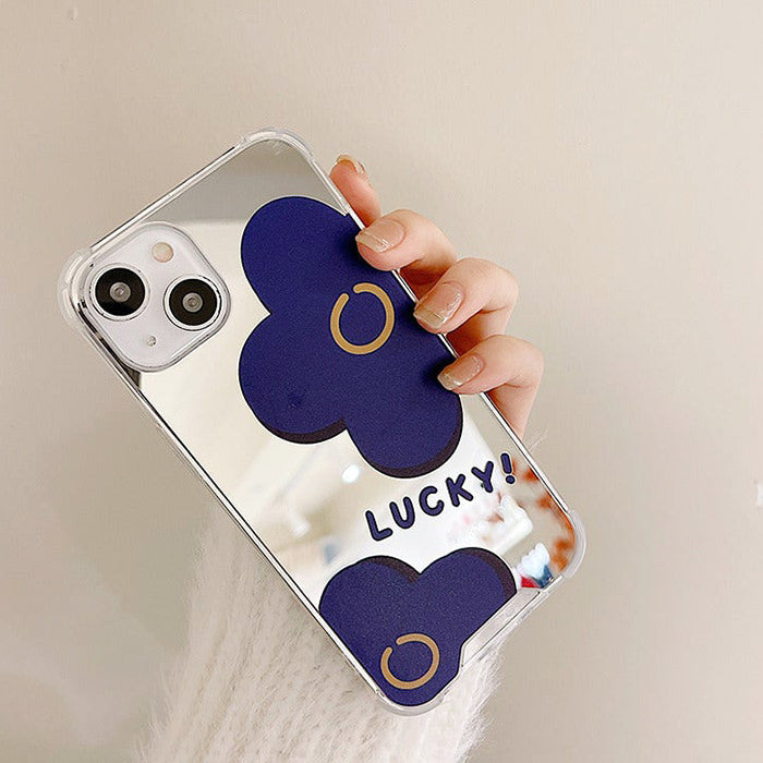 VILZSTUDIOS Floral reflective iPhone case for stylish protection