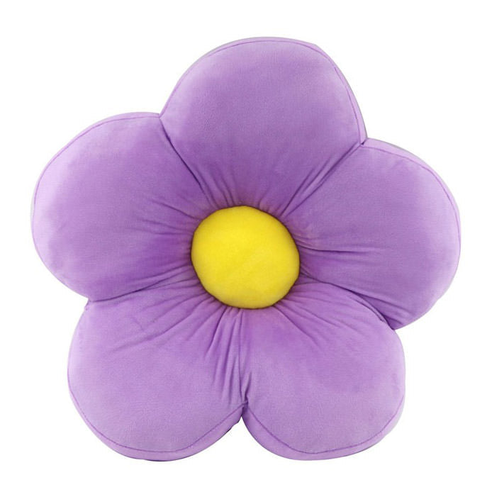 VILZSTUDIOS Floral shaped pillow for home decor