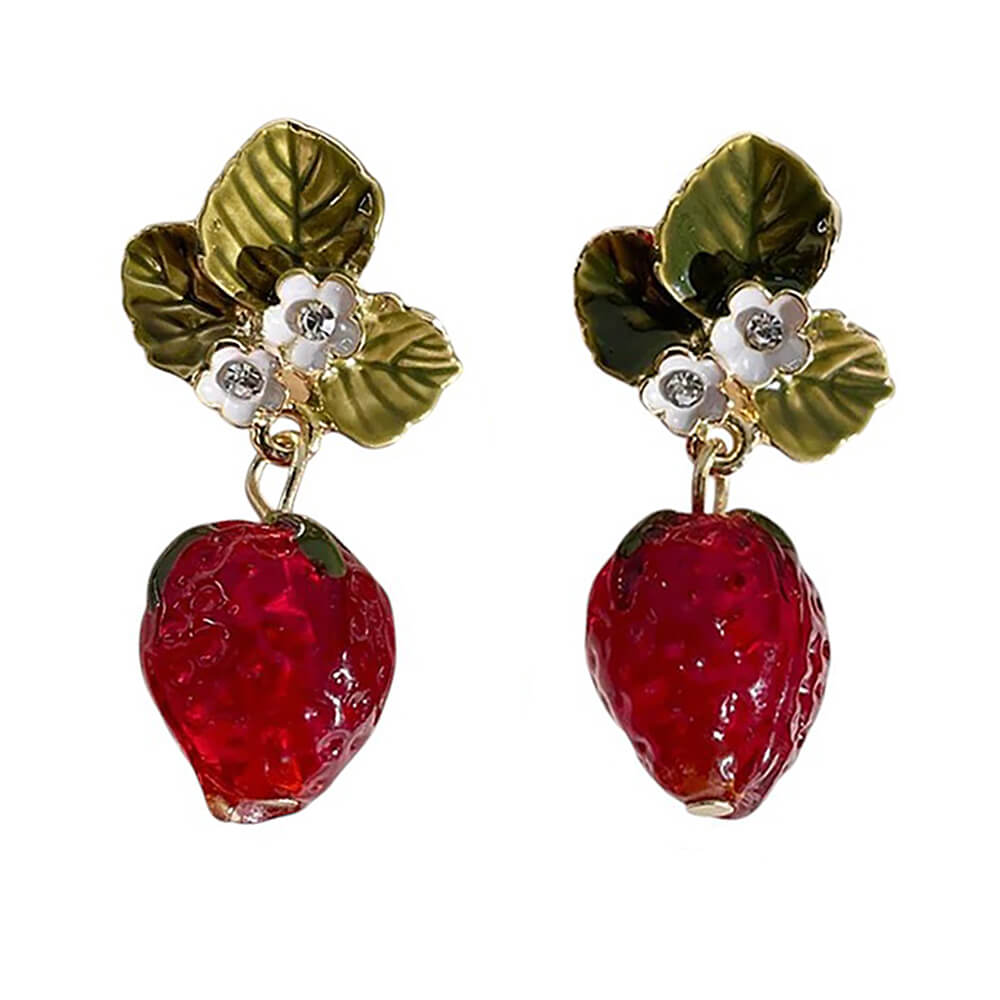 VILZSTUDIOS Stylish earrings featuring a fruity design