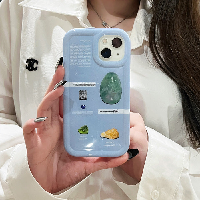 VILZSTUDIOS Stylish gemstone iPhone case for fashionable protection