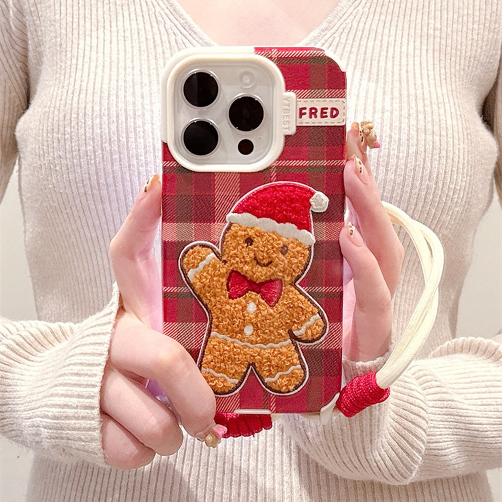 VILZSTUDIOS Gingerbread Man themed phone case