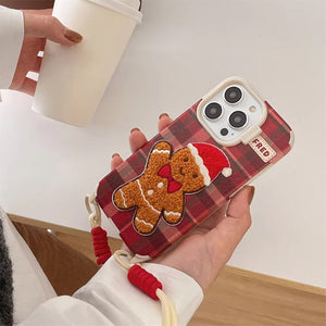 VILZSTUDIOS Gingerbread Man themed phone case