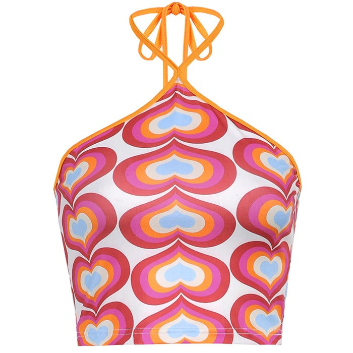 VILZSTUDIOS Charming halter top for stylish streetwear