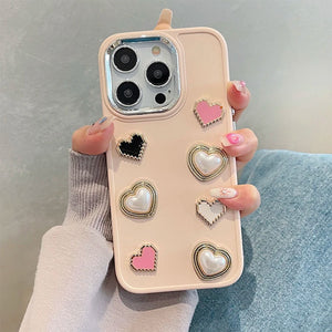 VILZSTUDIOS Cute phone case with heart design