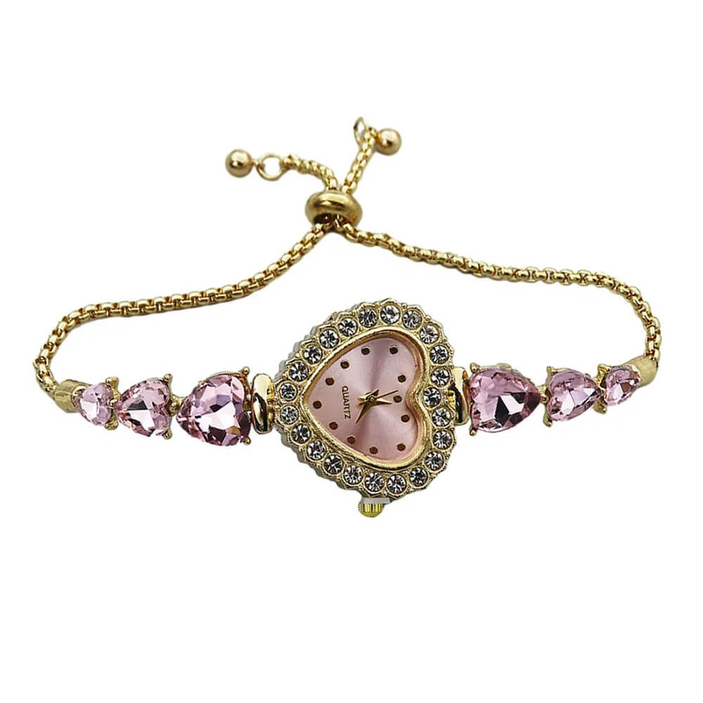 VILZSTUDIOS Stylish wristwatch featuring a heart design