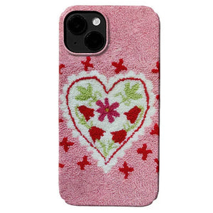 VILZSTUDIOS Stylish pink heart design iPhone case