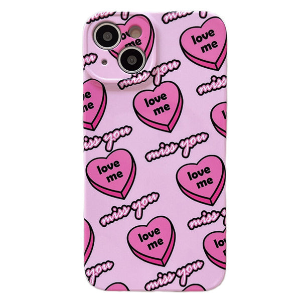 VILZSTUDIOS Stylish iPhone case featuring a heart design