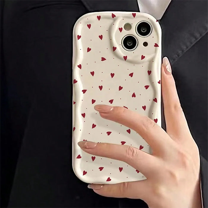 VILZSTUDIOS Trendy phone case with heart design