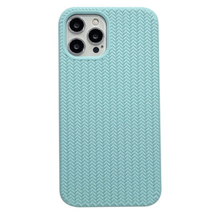 VILZSTUDIOS Stylish pastel knit iPhone case