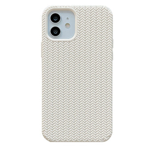 VILZSTUDIOS Stylish pastel knit iPhone case