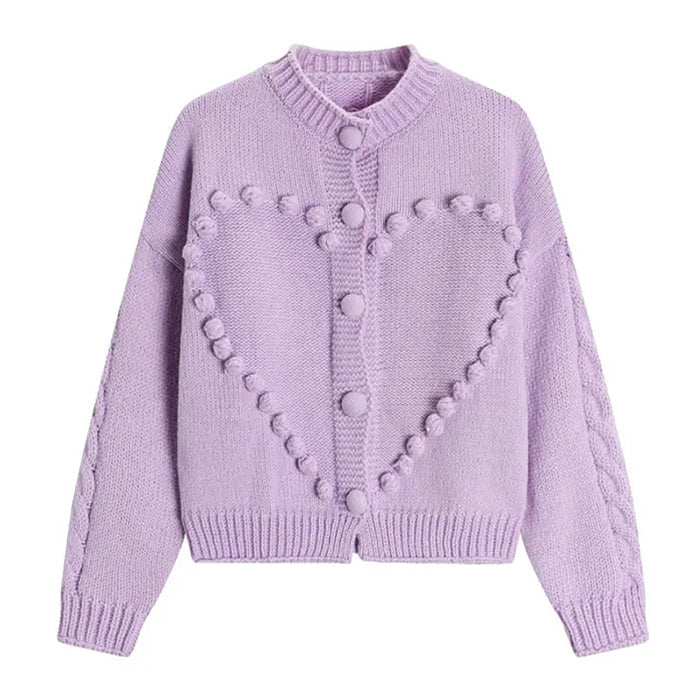 VILZSTUDIOS Charming knit cardigan from VILZSTUDIOS
