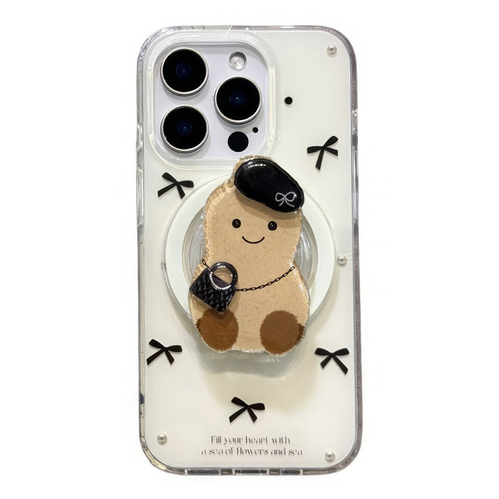 VILZSTUDIOS Cute Peanut iPhone Case for stylish protection