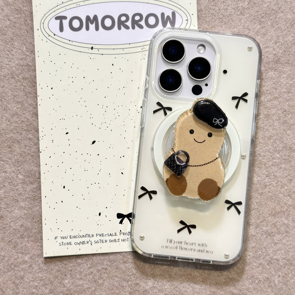 VILZSTUDIOS Cute Peanut iPhone Case for stylish protection