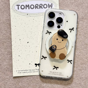 VILZSTUDIOS Cute Peanut iPhone Case for stylish protection