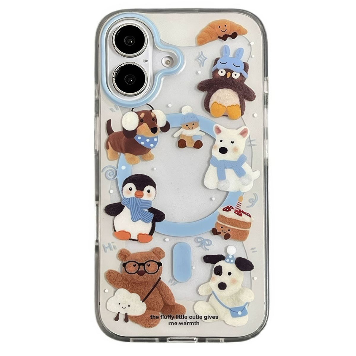 VILZSTUDIOS iPhone case and grip set featuring penguin design