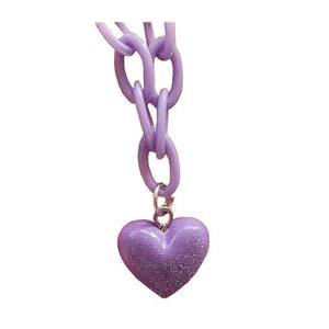 VILZSTUDIOS Fashionable heart necklace for stylish accessories