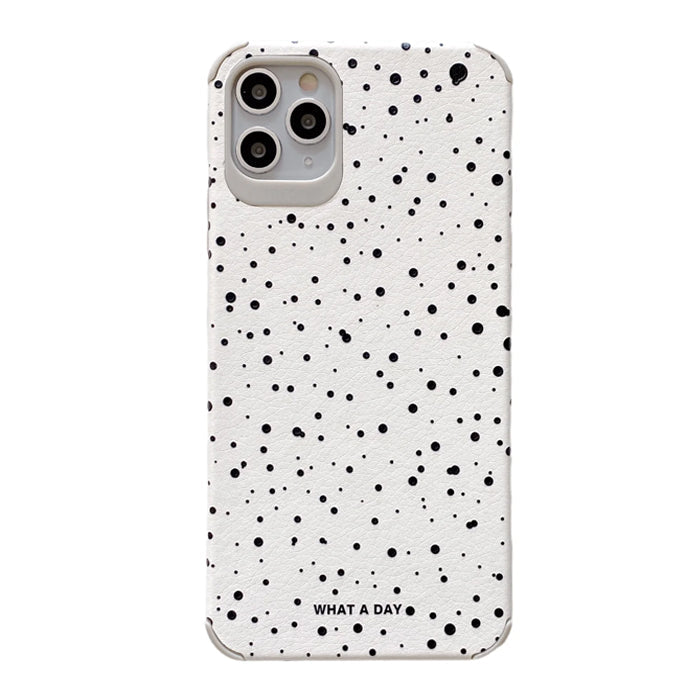 VILZSTUDIOS Polka dots design iPhone case by VILZSTUDIOS