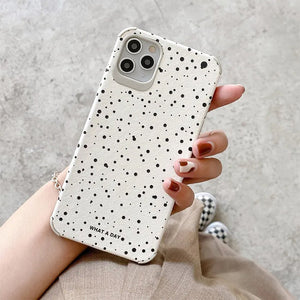 VILZSTUDIOS Polka dots design iPhone case by VILZSTUDIOS